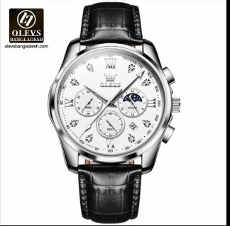 Original Olevs Luxury 2888 Model Chronograph Active Watch