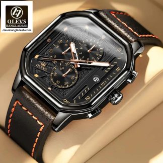 Original Olevs Luxury 9950 Model Chronograph Active Watch