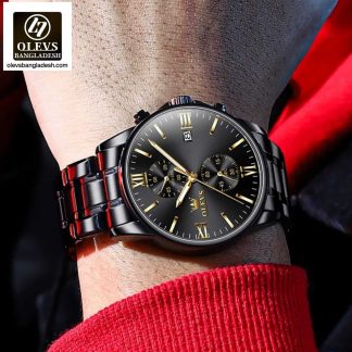 Original Olevs Luxury 2886 Model Chronograph Active Watch - Image 2