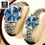 Original Olevs 9931 Model Luxury Couple Watch