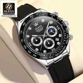Original Olevs Luxury 2875 Model Chronograph Active Watch
