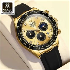 Original Olevs Luxury 2875 Model Chronograph Active Watch