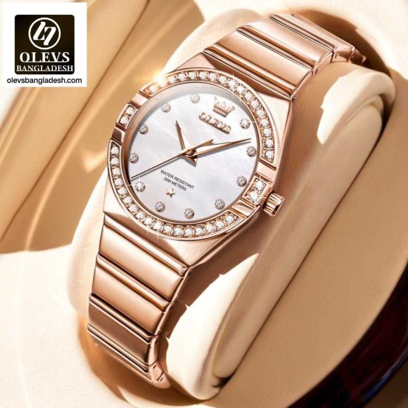 Original Olevs Luxury 9975 Model Ladies Watch