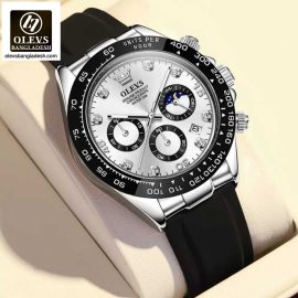 Original Olevs Luxury 2875 Model Chronograph Active Watch