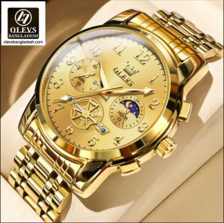 Original Olevs Luxury 2903 Model Chronograph Active Watch