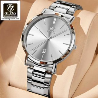 Original Olevs Luxury TY701 Model Ultra Thin Watch for Men