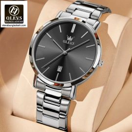 Original Olevs Luxury TY701 Model Ultra Thin Watch for Men