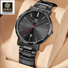 Original Olevs Luxury TY701 Model Ultra Thin Watch for Men