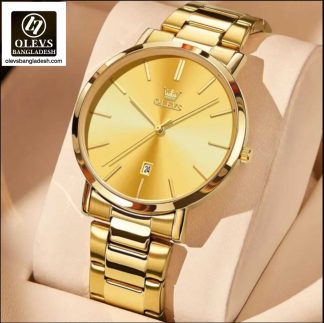 Original Olevs Luxury TY701 Model Ultra Thin Watch for Men