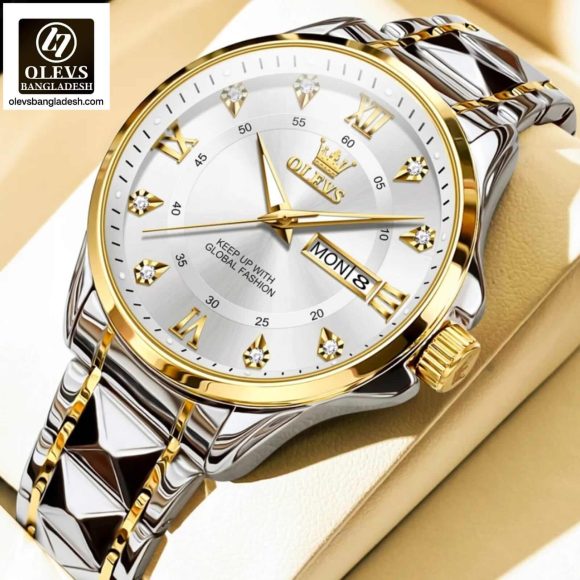 Original Olevs 2906 Model Luxury Watch for Men