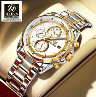 Original Olevs Luxury TY713 Model Chronograph Active Watch