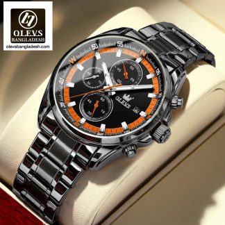 Original Olevs Luxury TY713 Model Chronograph Active Watch