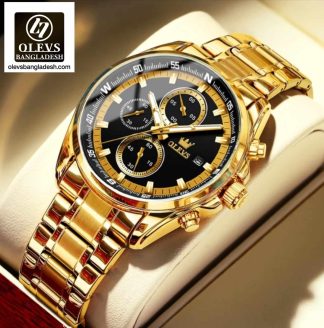 Original Olevs Luxury TY713 Model Chronograph Active Watch