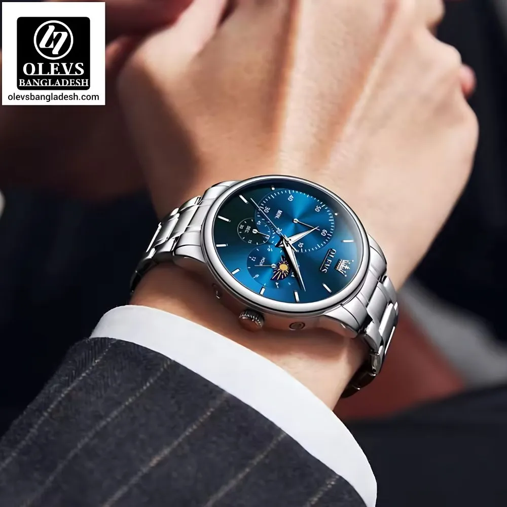 Olevs 2936 Men Chronograph - Image 9