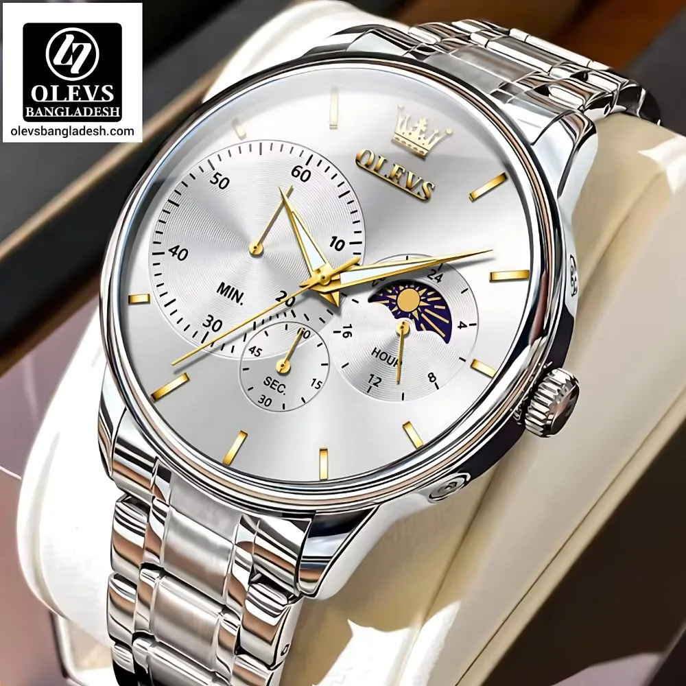 Olevs 2936 Men Chronograph - Image 3