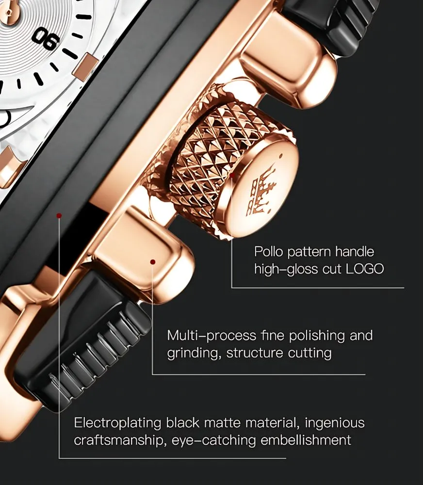 Olevs 9919 Men Chronograph - Image 9