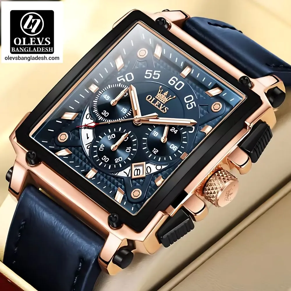 Olevs 9919 Men Chronograph - Image 2