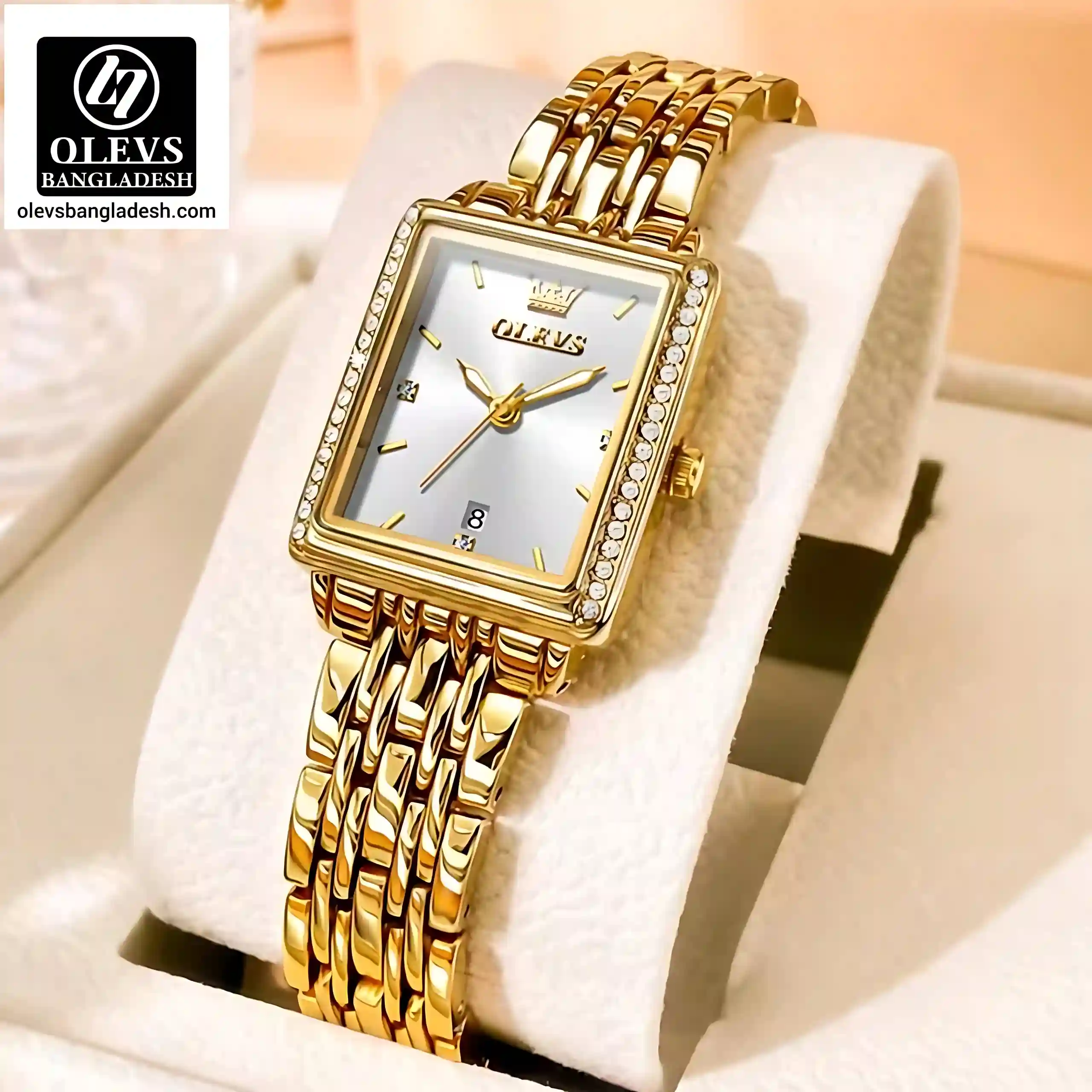 Olevs 9995 Women Watch white