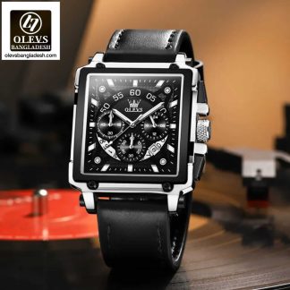 Original Olevs Luxury 9919 Model Chronograph Active Watch for Men