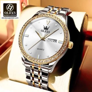 Original Olevs 3625 Model Luxury Watch for Men