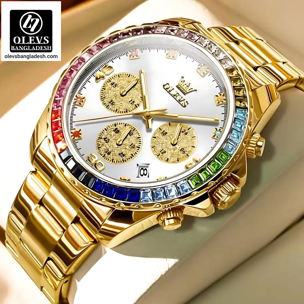 Olevs 2939 Men Chronograph - Image 2