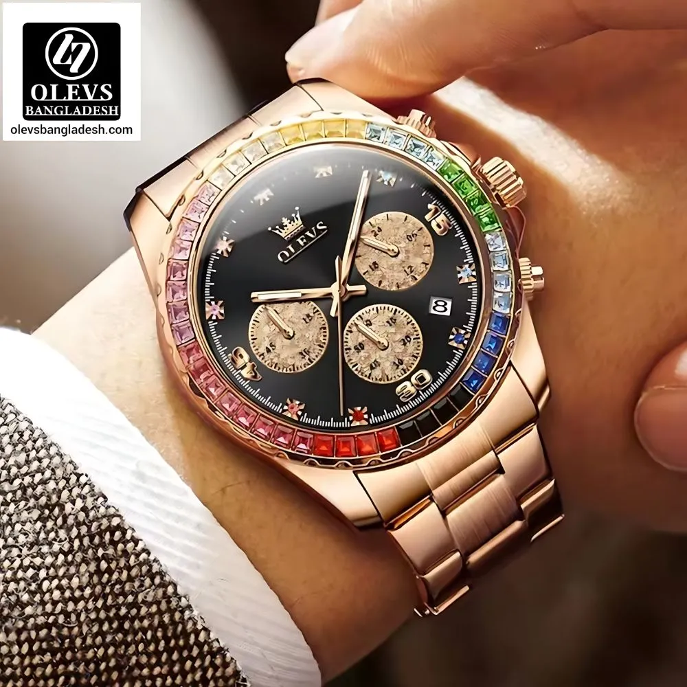 Olevs 2939 Men Chronograph - Image 10