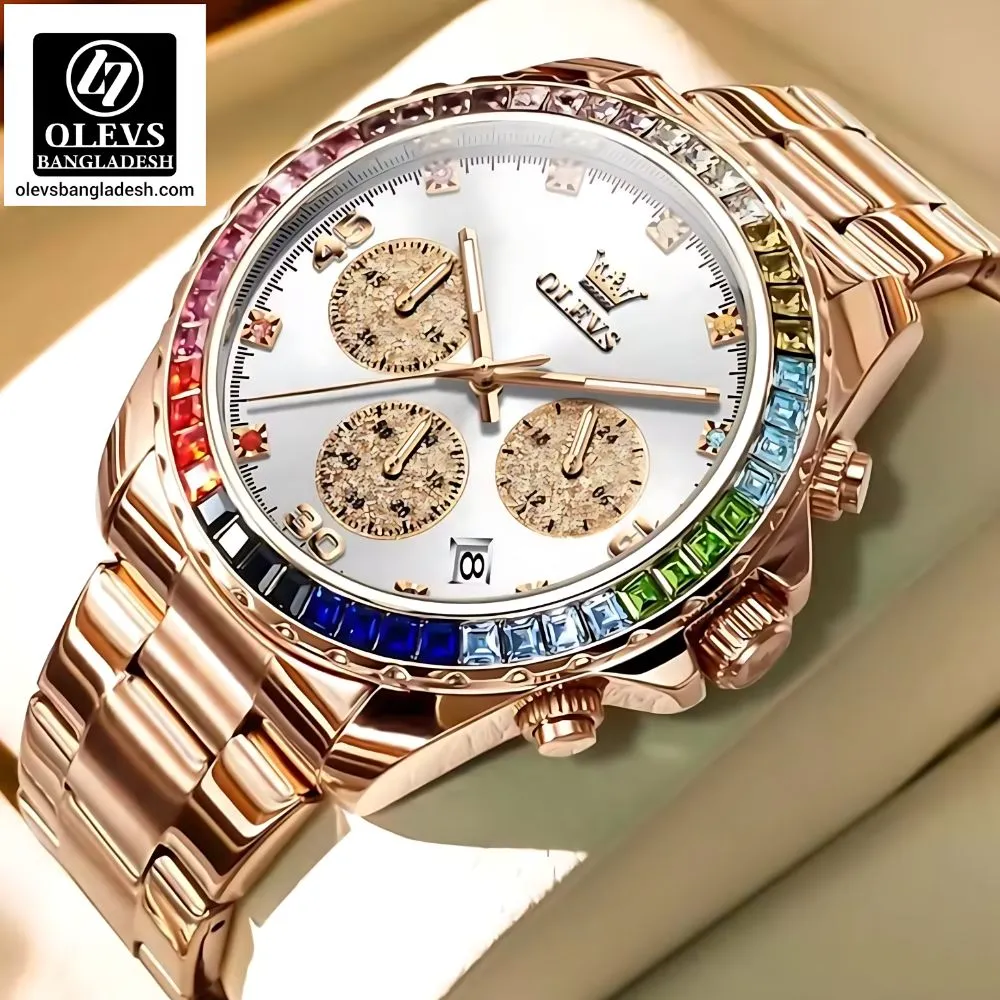 Olevs 2939 Men Chronograph - Image 5