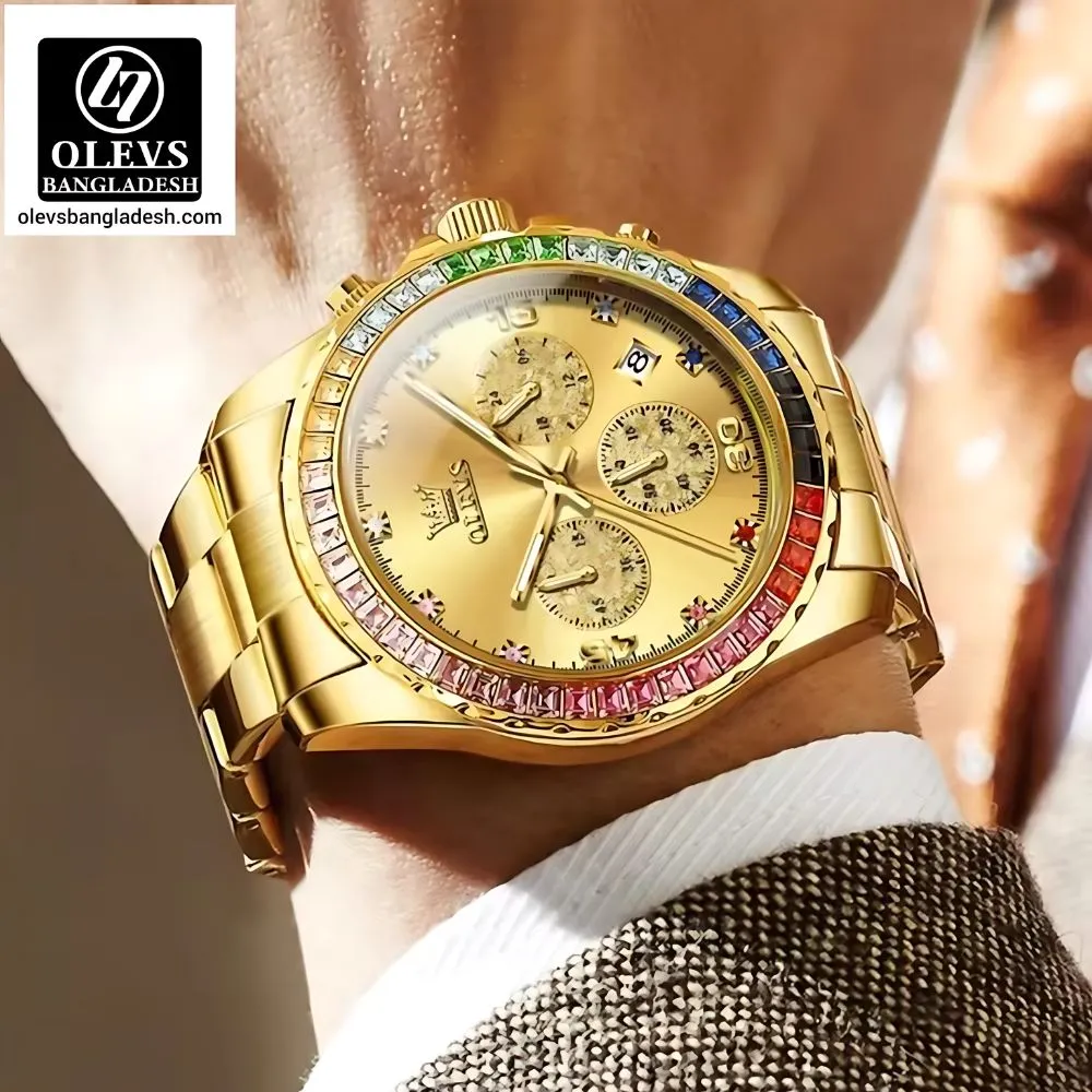 Olevs 2939 Men Chronograph - Image 11