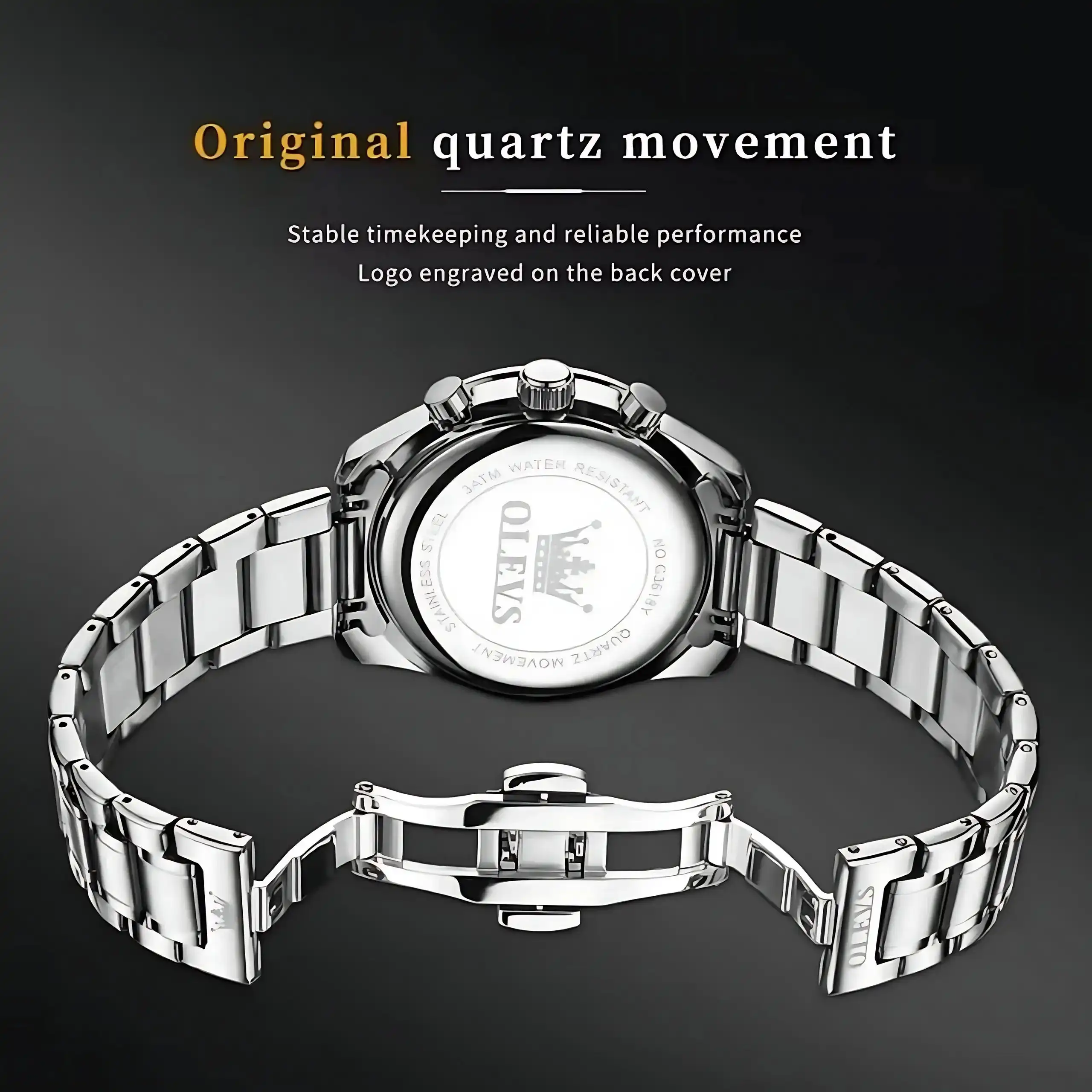 Olevs 3618 Men Chronograph