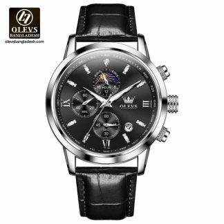 Original Olevs 9812 Model Luxury Chronograph Active Watch for Men