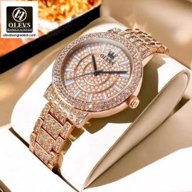 Original Olevs Luxury 9904 Model Ladies Watch