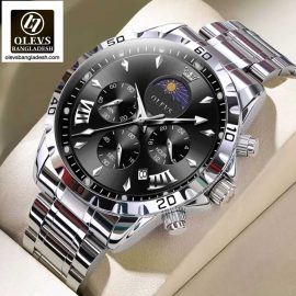 Original Olevs Luxury 2949 Model Chronograph Active Watch for Men