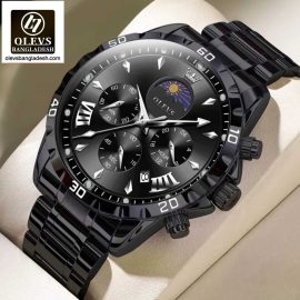 Original Olevs Luxury 2949 Model Chronograph Active Watch for Men