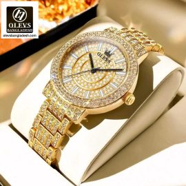 Original Olevs Luxury 9904 Model Ladies Watch