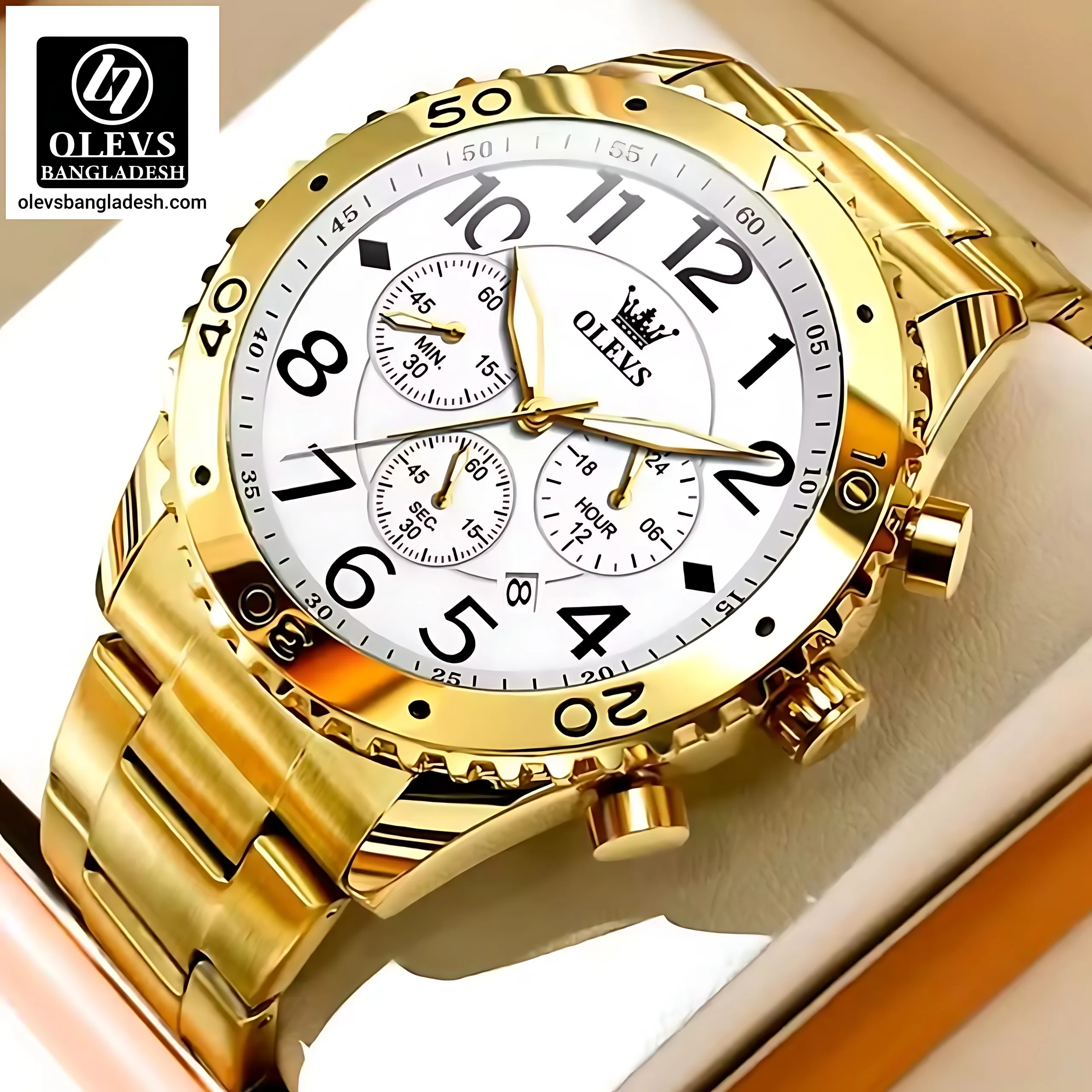 Olevs 9969 Men Chronograph