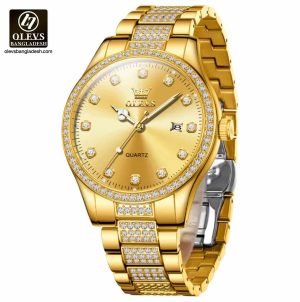 Original Olevs 9905 Model Luxury Watch for Men - Image 2