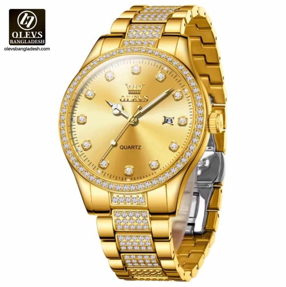 Original Olevs 9905 Model Luxury Watch for Men - Image 2