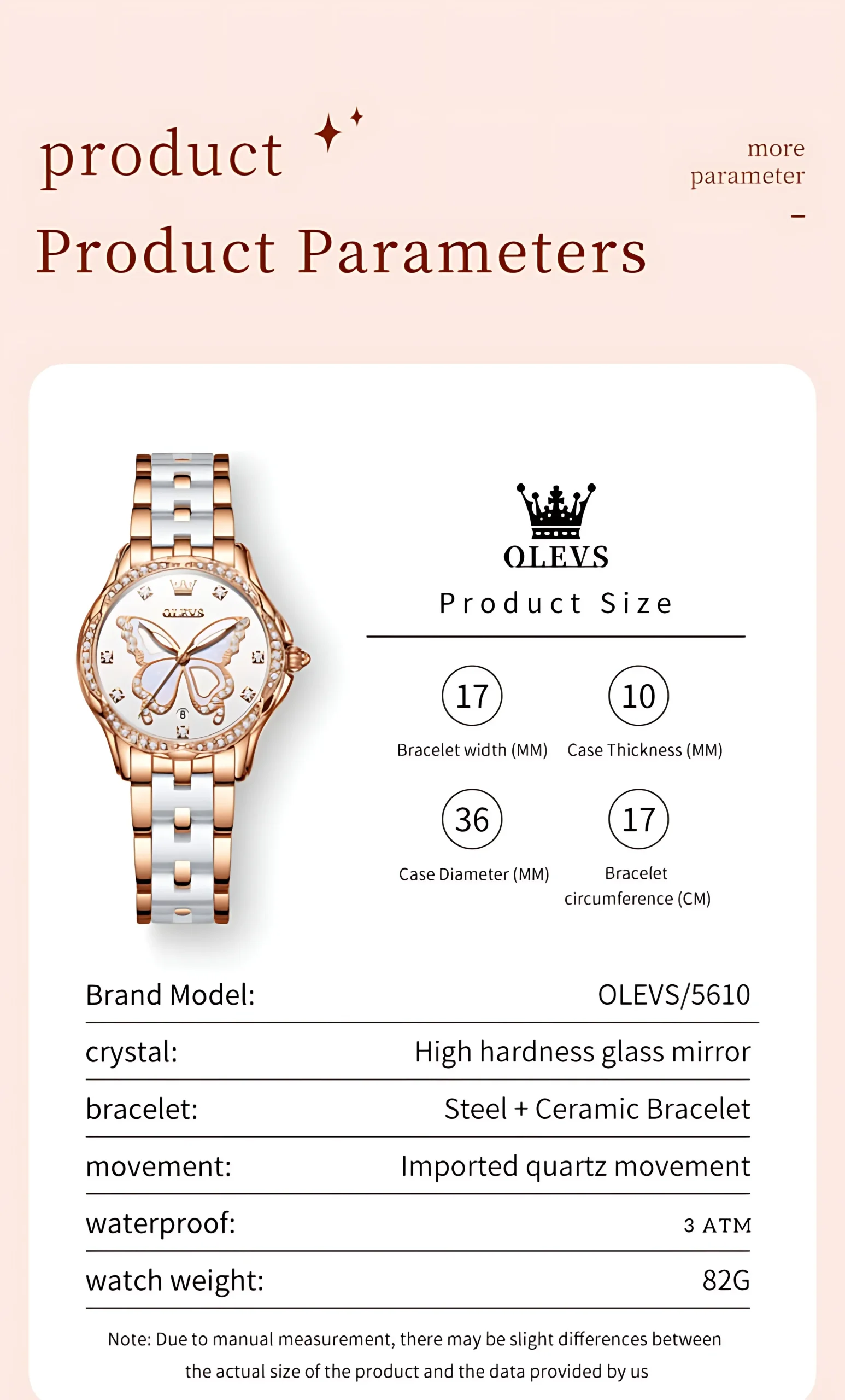 Olevs 5610 Women Watch
