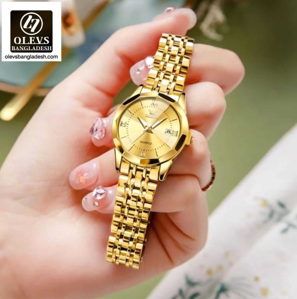 Original Olevs Luxury 9989 Model Ladies Watch
