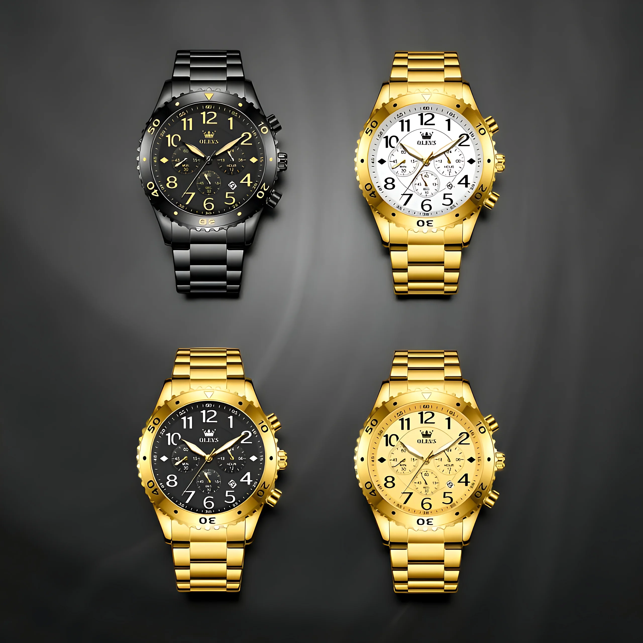 Olevs 9969 Men Chronograph