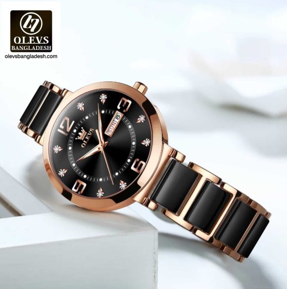 Original Olevs Luxury 5005 Model Ceramics Ladies Watch - Image 2