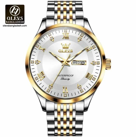 Original Olevs 2923 Model Luxury Watch for Men