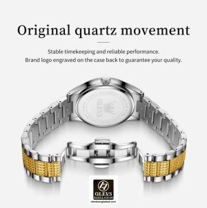 Original Olevs 9905 Model Luxury Watch for Men - Image 3