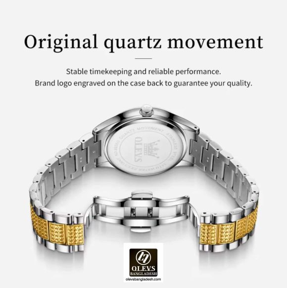Original Olevs 9905 Model Luxury Watch for Men - Image 3