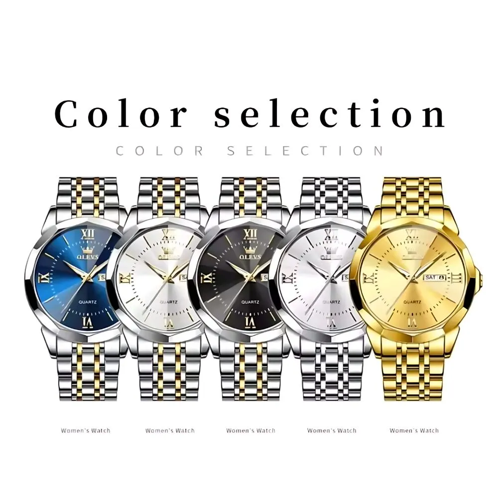 Olevs 9989 Men Watch - Image 7