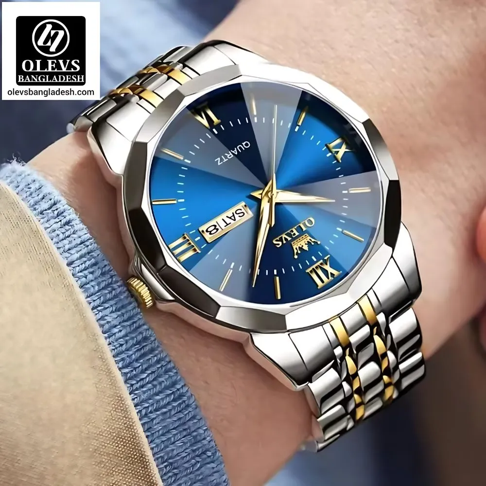 Olevs 9989 Men Watch - Image 8