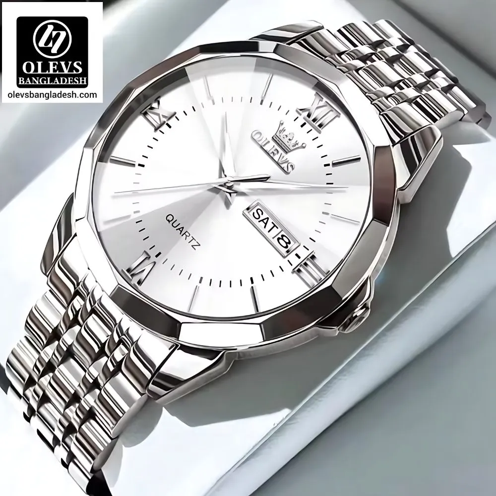 Olevs 9989 Men Watch - Image 4