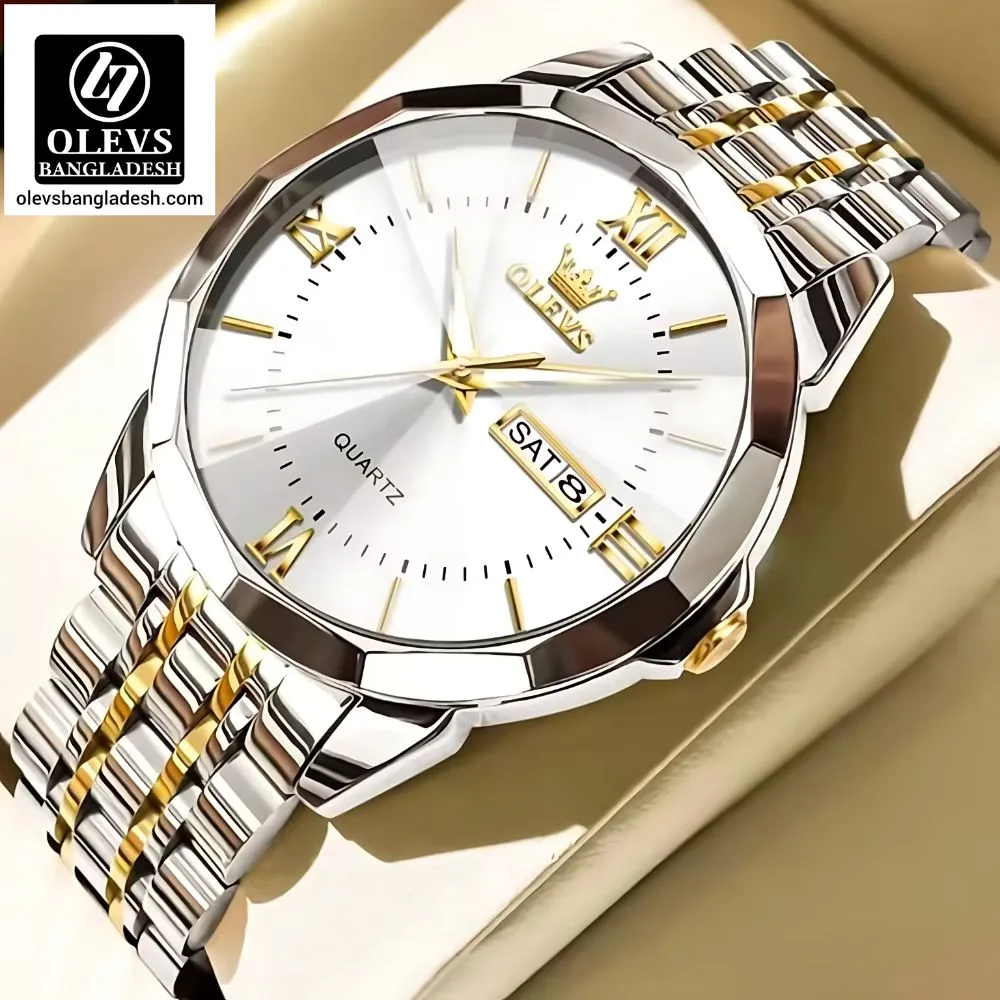 Olevs 9989 Men Watch - Image 3
