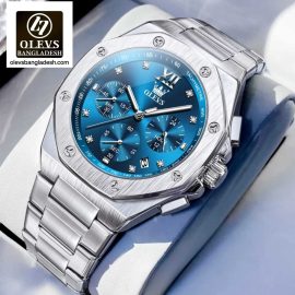 Original Olevs Luxury 3626 Model Chronograph Active Watch