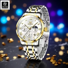 Olevs 5529 Chronograph Chain